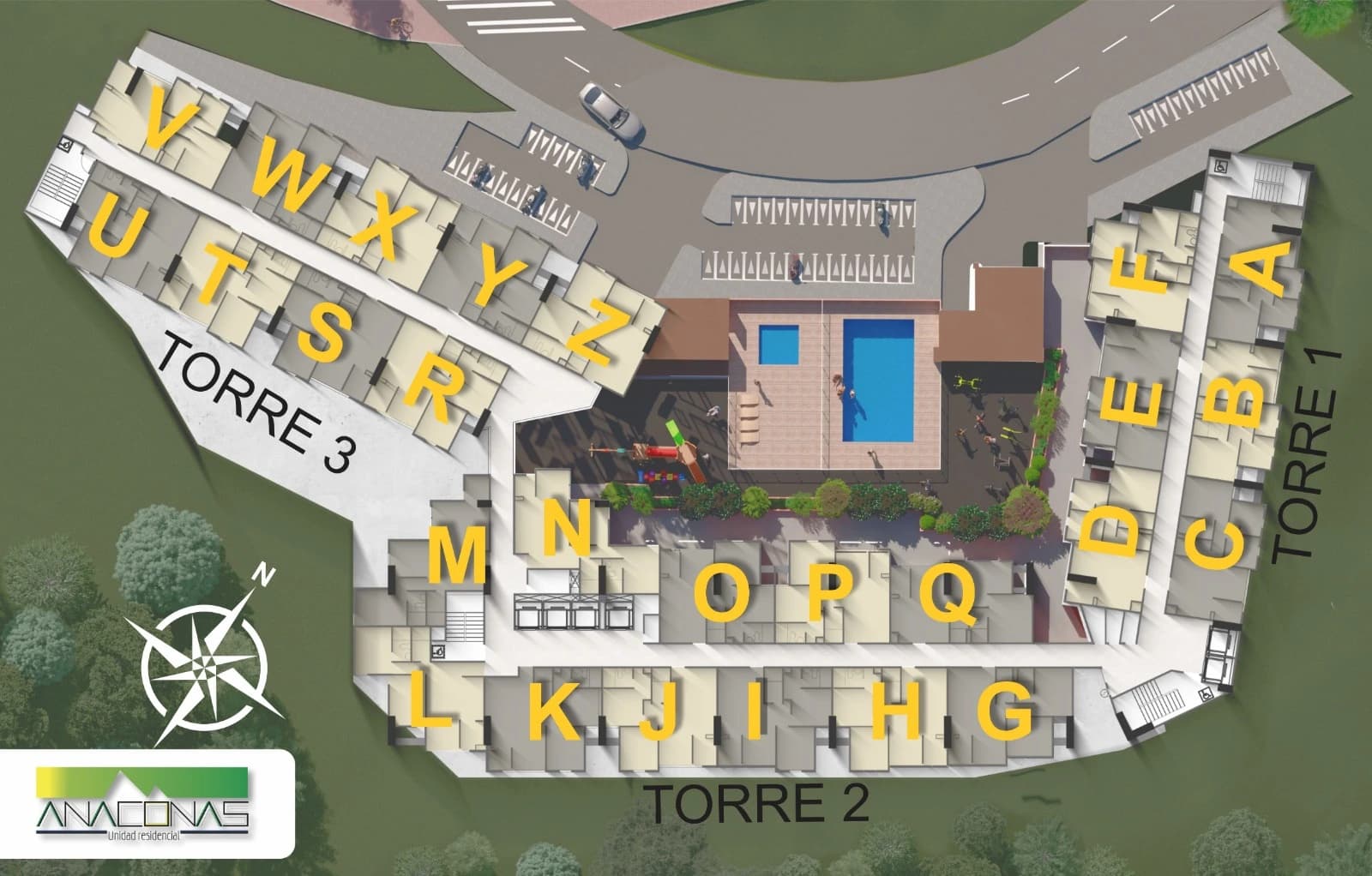 Planta Típica del Proyecto Anaconas